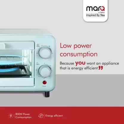 MarQ by Flipkart 11-Litre 11AOTMQBU Oven Toaster Grill (OTG) with Bake Tray  (Blue)(OPEN BOX) MarQ by Flipkart 11-Litre 11AOTMQBU Oven Toaster Grill (OTG) with Bake Tray  (Blue)(OPEN BOX)